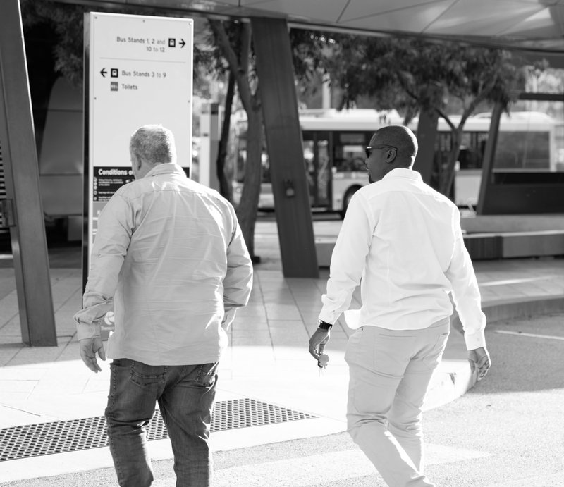 NJ Construction Directors walking together